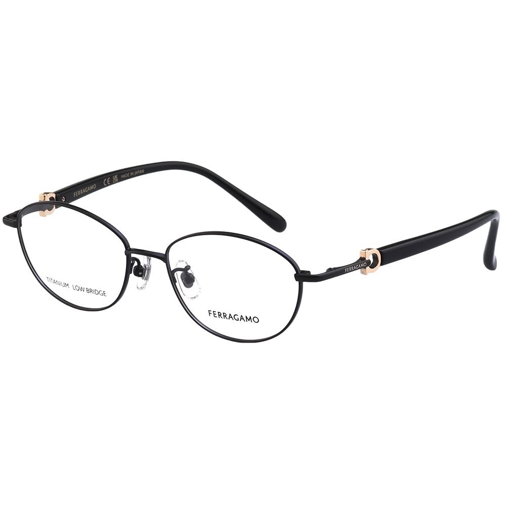 SF2590LB-001-Salvatore Ferragamo 純鈦 光學眼鏡(黑色)SF2590LB